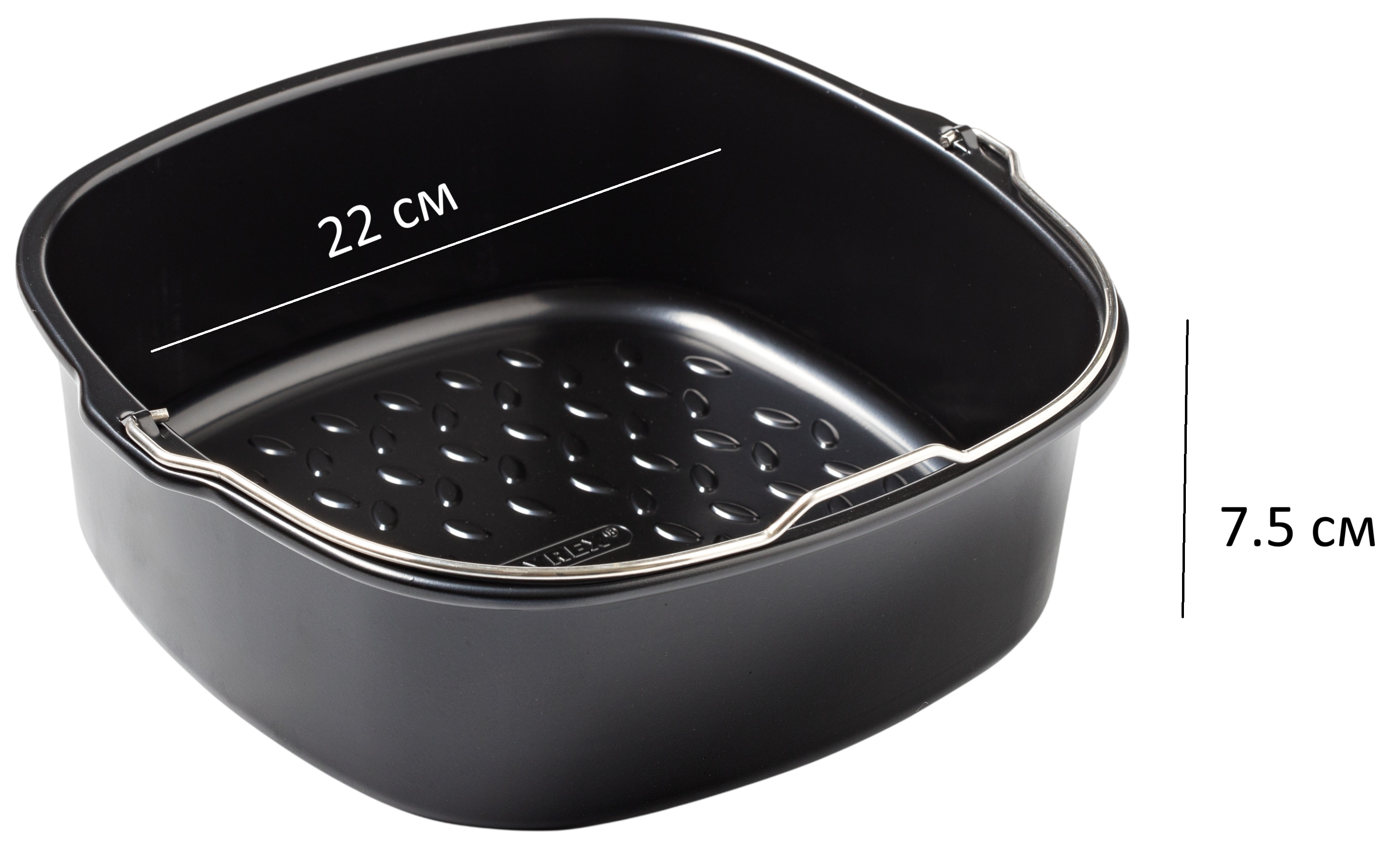 Форма для запікання Pyrex AirFryer, 22х21х7.5 см (1.9 л) - Зображення 8
