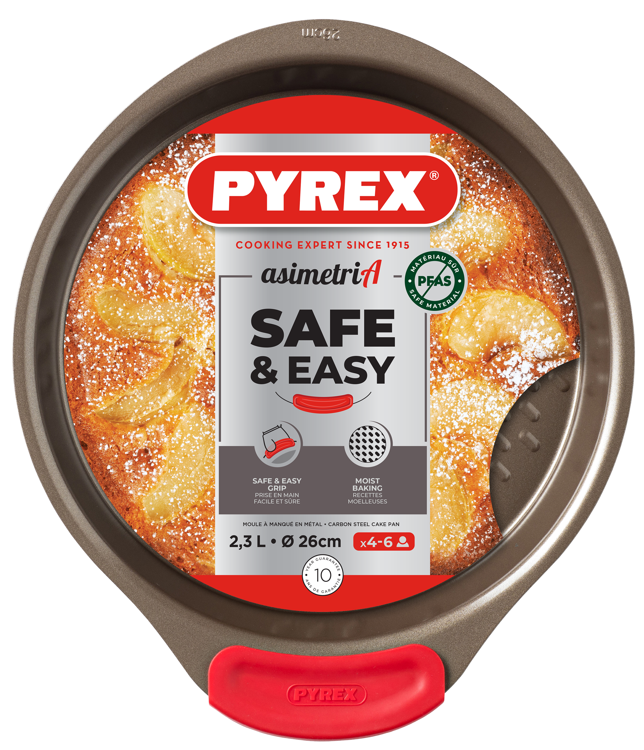 Форма для пирога Pyrex New Asimetria, 26 см - Зображення 2