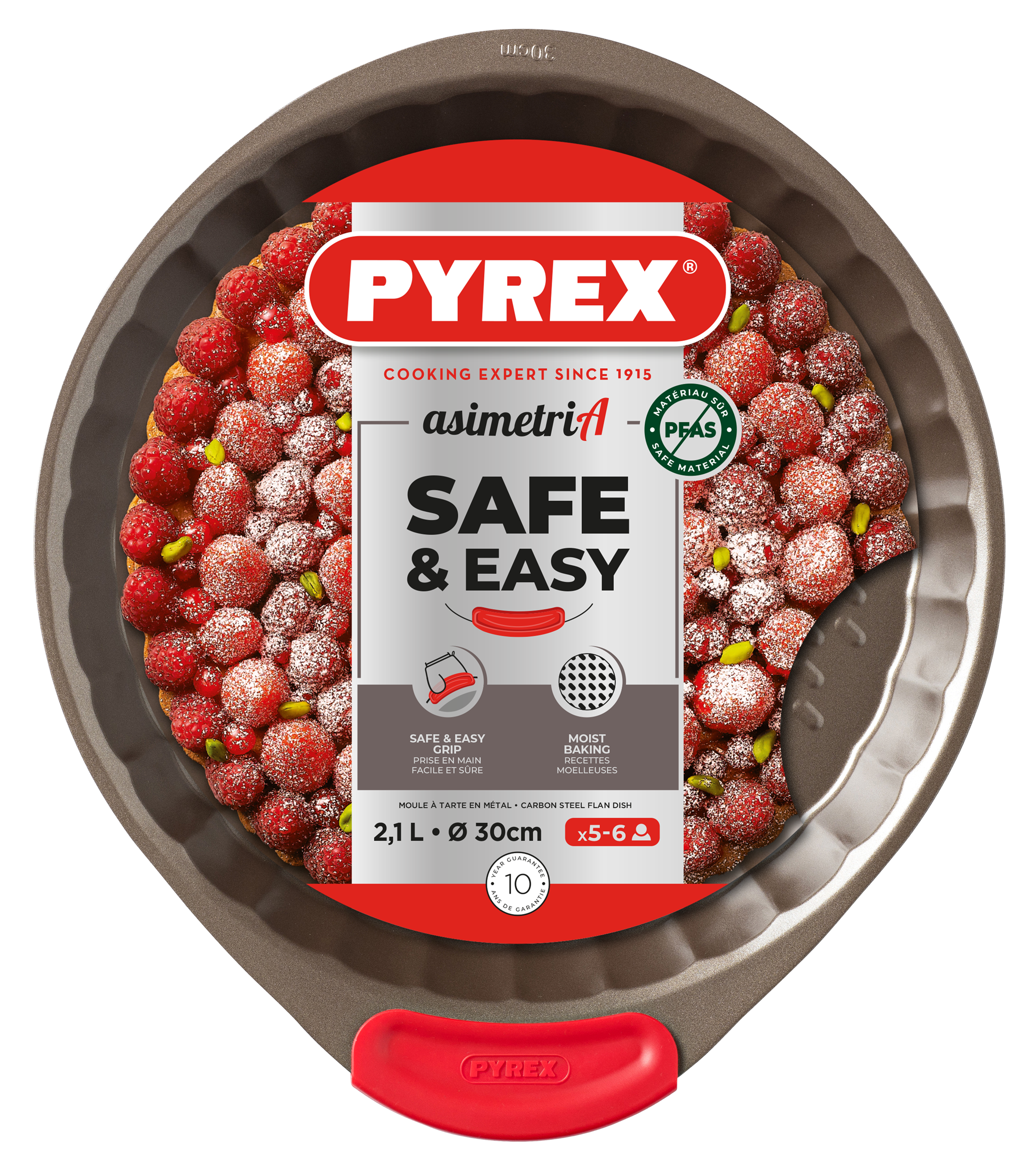 Форма для пирога Pyrex New Asimetria, 30 см - Зображення 3