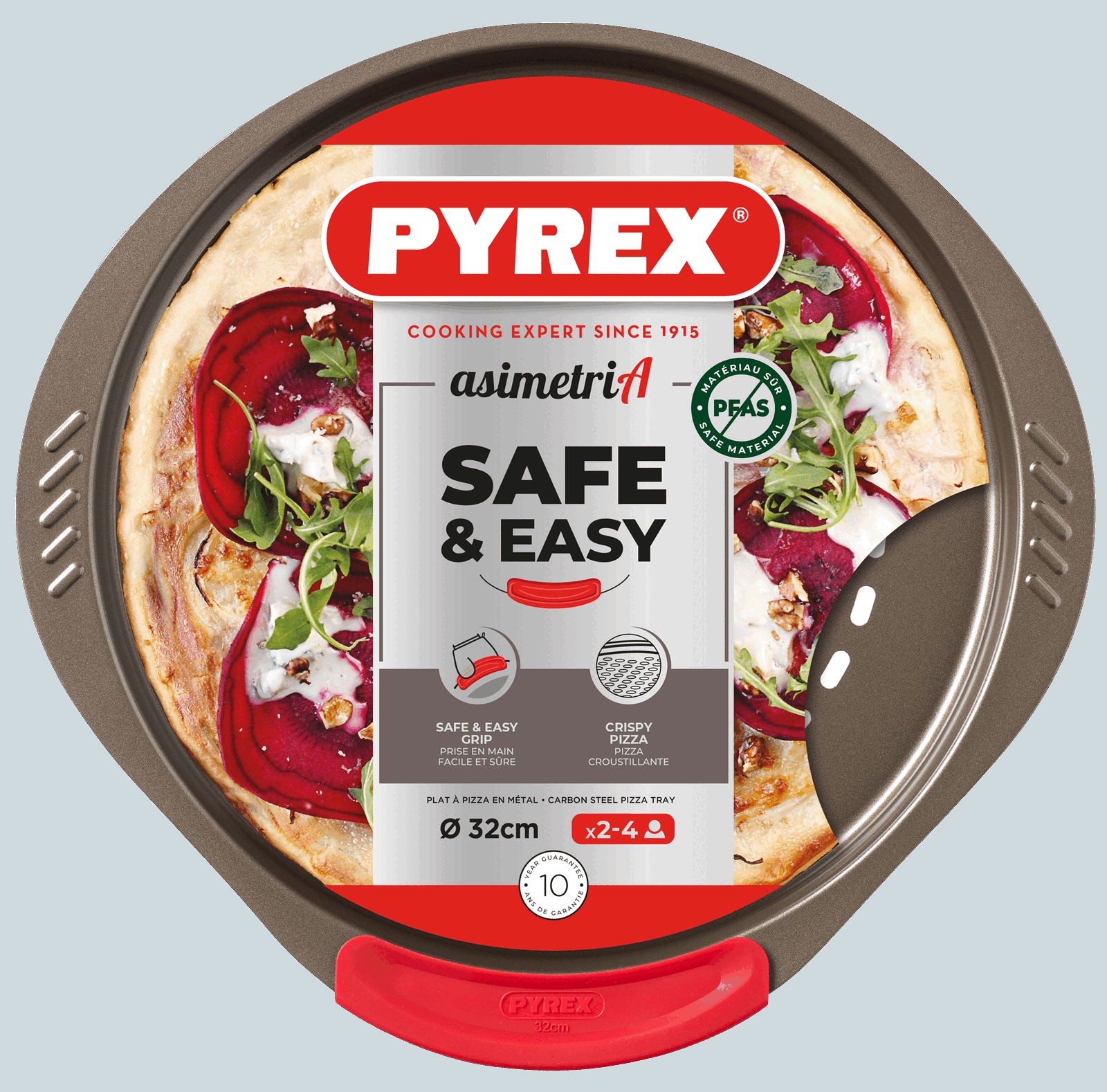 Форма для піци Pyrex New Asimetria, 32 см - Зображення 3